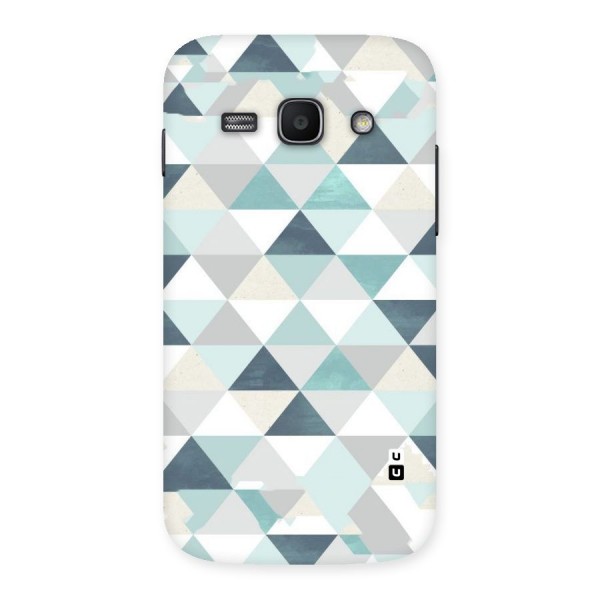 Green And Grey Pattern Back Case for Galaxy Ace 3
