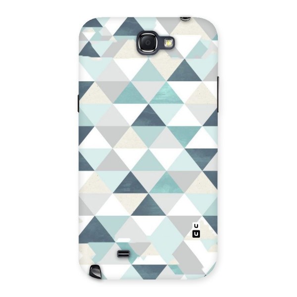 Green And Grey Pattern Back Case for Galaxy Note 2