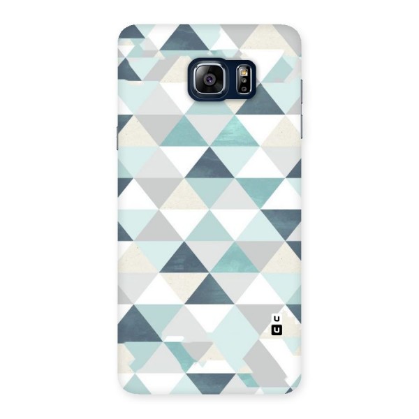 Green And Grey Pattern Back Case for Galaxy Note 5