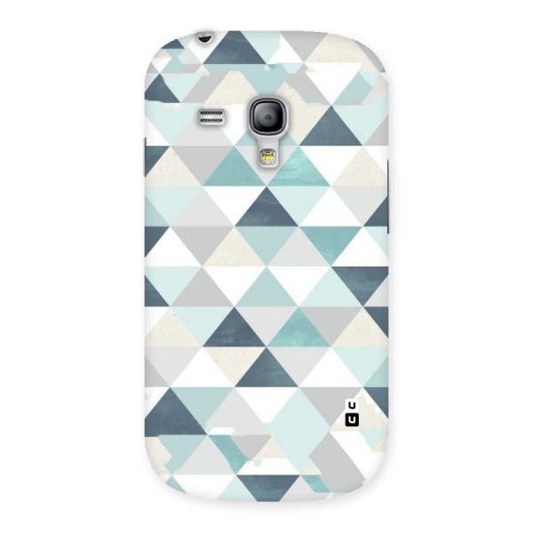 Green And Grey Pattern Back Case for Galaxy S3 Mini