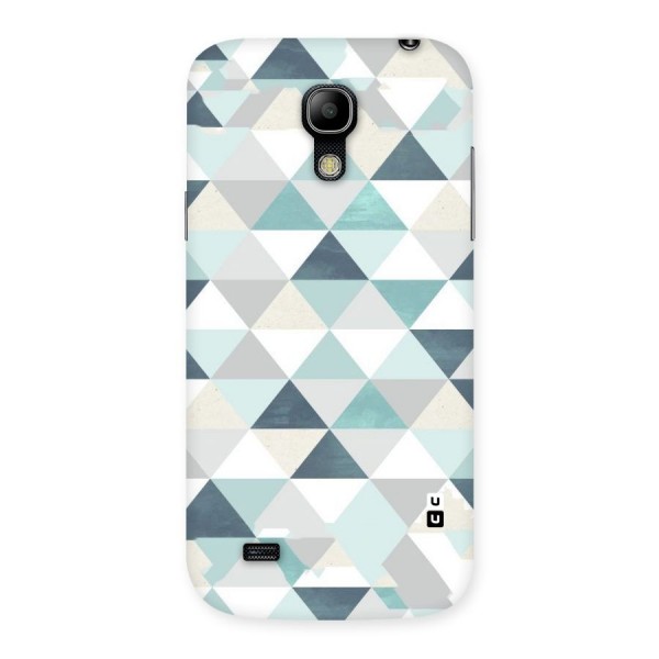 Green And Grey Pattern Back Case for Galaxy S4 Mini