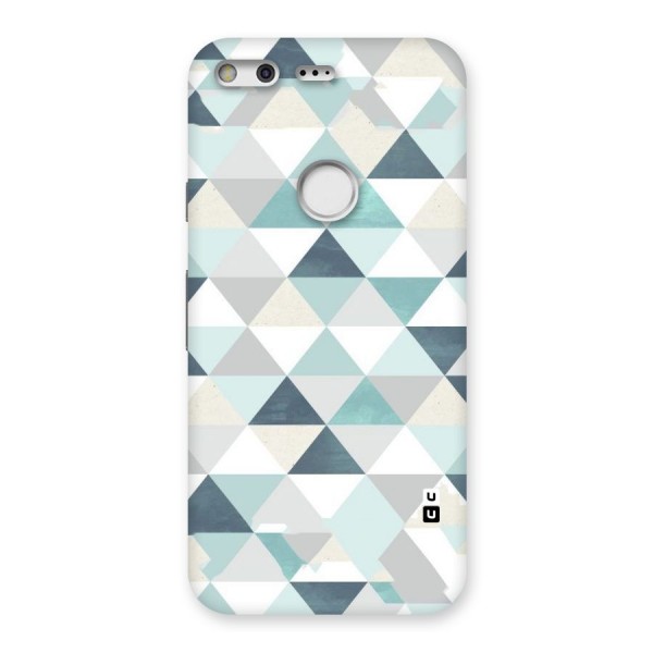 Green And Grey Pattern Back Case for Google Pixel
