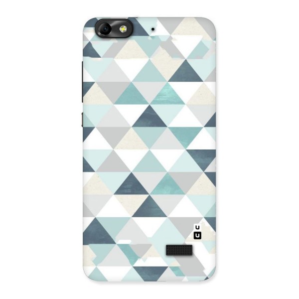 Green And Grey Pattern Back Case for Honor 4C