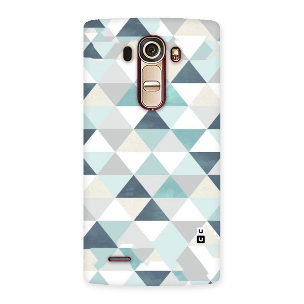 Green And Grey Pattern Back Case for LG G4
