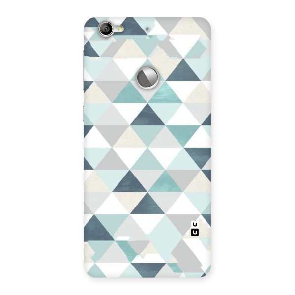 Green And Grey Pattern Back Case for LeTV Le 1s