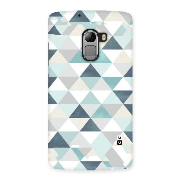 Green And Grey Pattern Back Case for Lenovo K4 Note