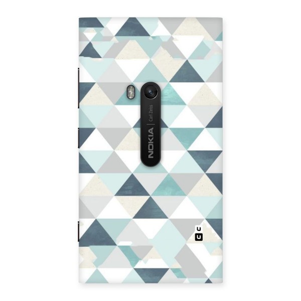 Green And Grey Pattern Back Case for Lumia 920