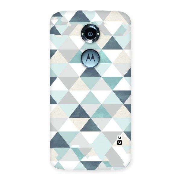 Green And Grey Pattern Back Case for Moto X 2nd Gen