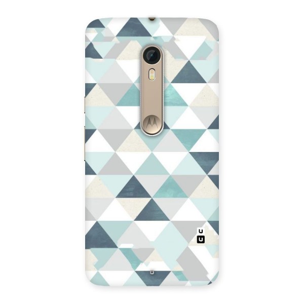 Green And Grey Pattern Back Case for Motorola Moto X Style