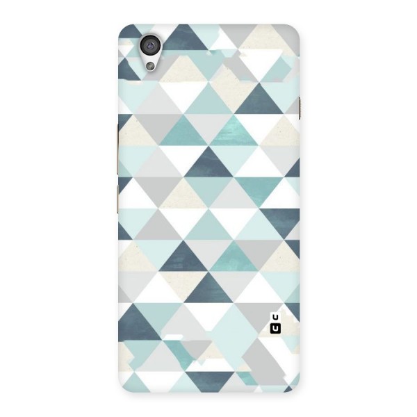 Green And Grey Pattern Back Case for OnePlus X