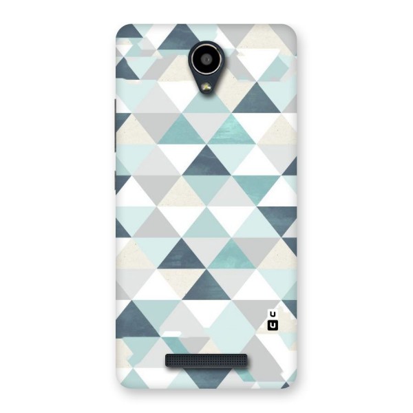 Green And Grey Pattern Back Case for Redmi Note 2