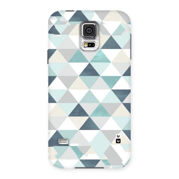Green And Grey Pattern Back Case for Samsung Galaxy S5
