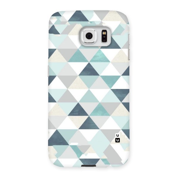 Green And Grey Pattern Back Case for Samsung Galaxy S6