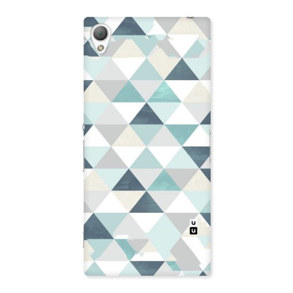 Green And Grey Pattern Back Case for Sony Xperia Z3