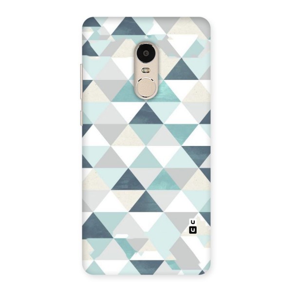 Green And Grey Pattern Back Case for Xiaomi Redmi Note 4