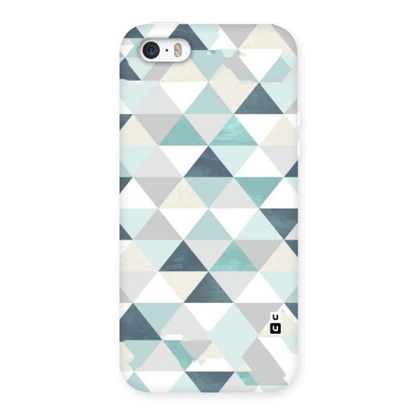 Green And Grey Pattern Back Case for iPhone 5 5S