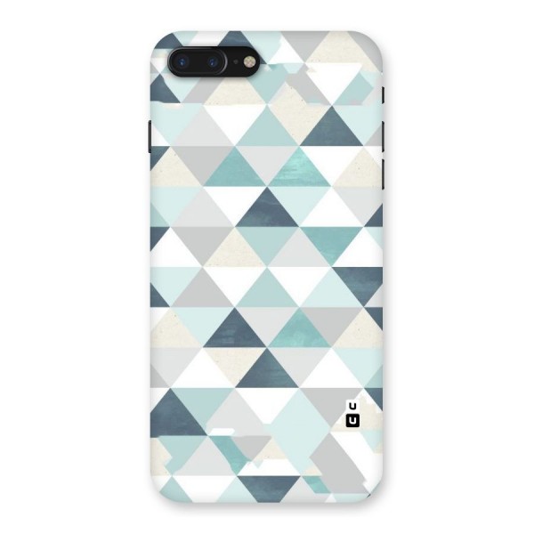 Green And Grey Pattern Back Case for iPhone 7 Plus