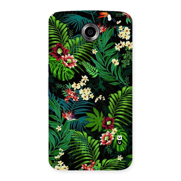 Green Leaf Design Back Case for Nexsus 6