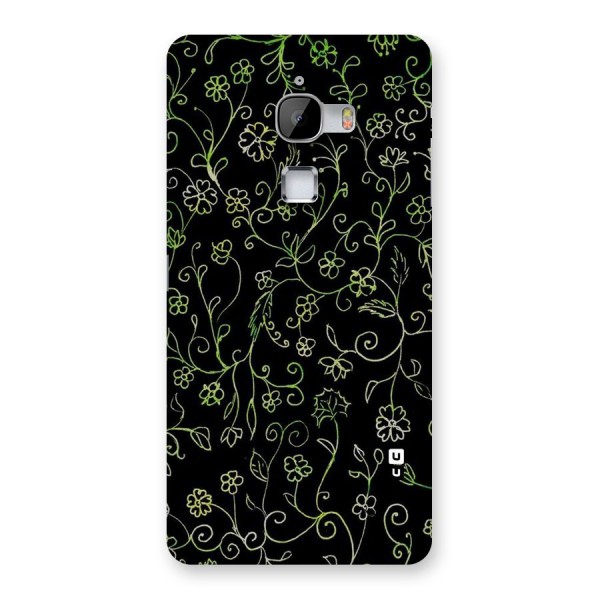 Green Leaves Back Case for LeTv Le Max