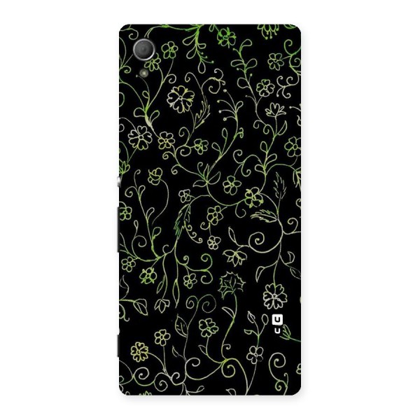 Green Leaves Back Case for Xperia Z4