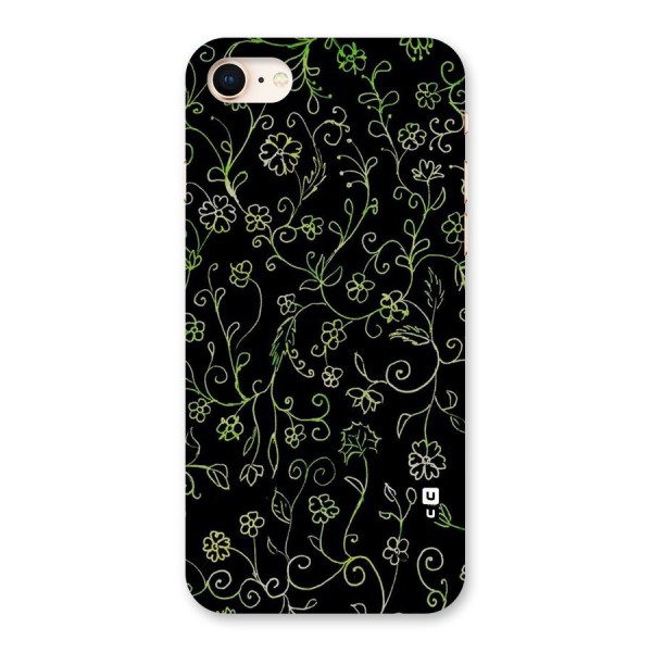 Green Leaves Back Case for iPhone 8