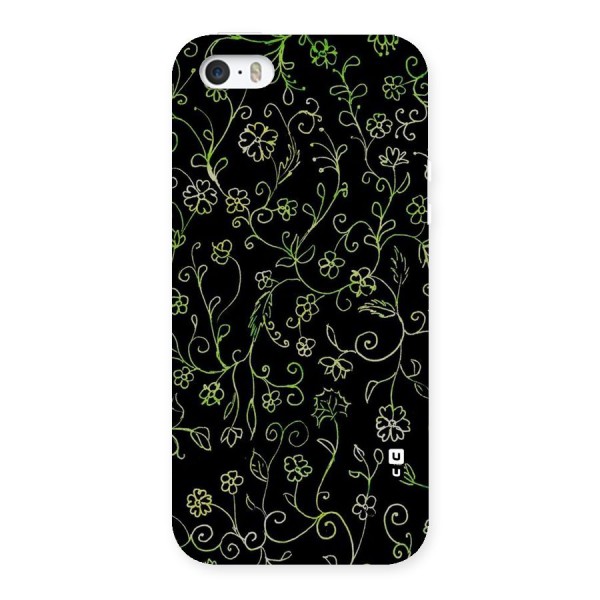 Green Leaves Back Case for iPhone SE