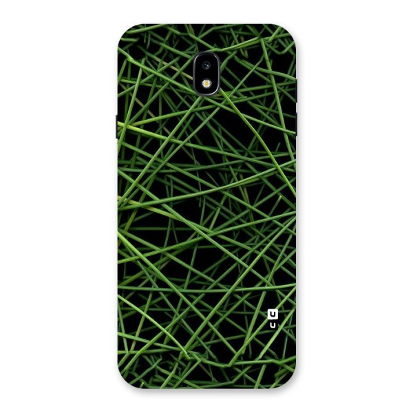 Green Lines Back Case for Galaxy J7 Pro