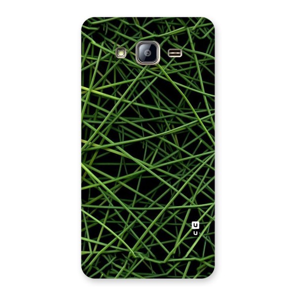 Green Lines Back Case for Galaxy On5