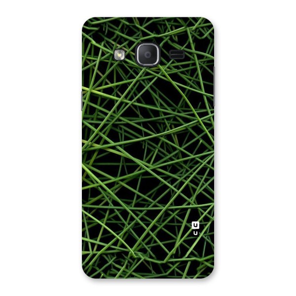 Green Lines Back Case for Galaxy On7 2015