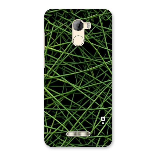 Green Lines Back Case for Gionee A1 LIte