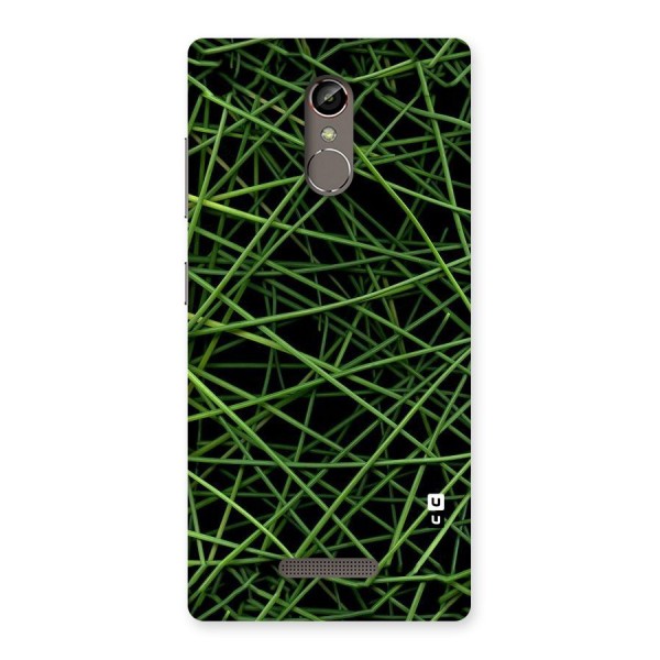 Green Lines Back Case for Gionee S6s