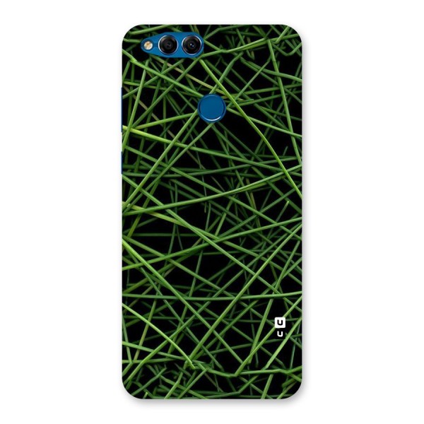 Green Lines Back Case for Honor 7X