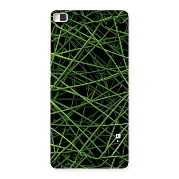 Green Lines Back Case for Huawei P8