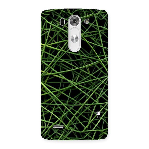 Green Lines Back Case for LG G3 Beat