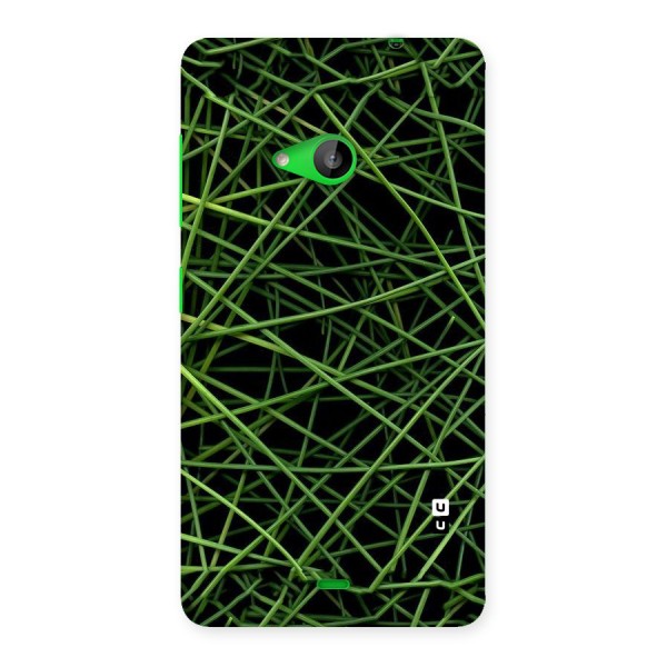 Green Lines Back Case for Lumia 535