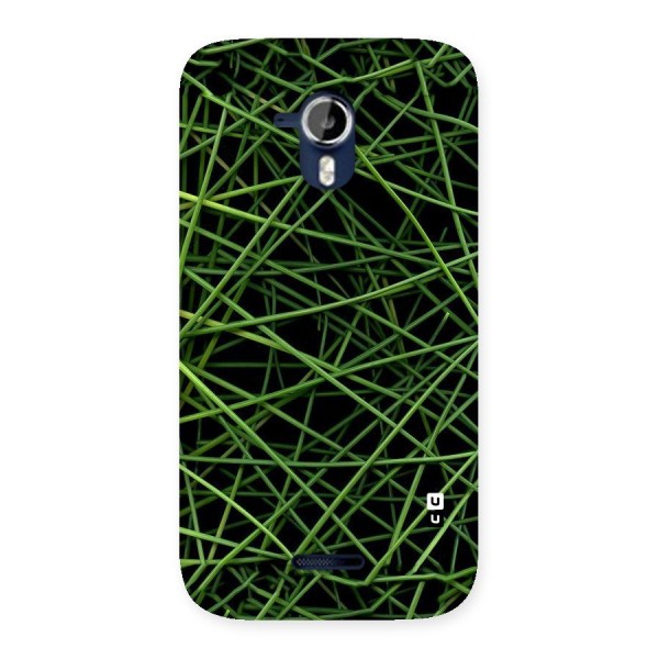 Green Lines Back Case for Micromax Canvas Magnus A117