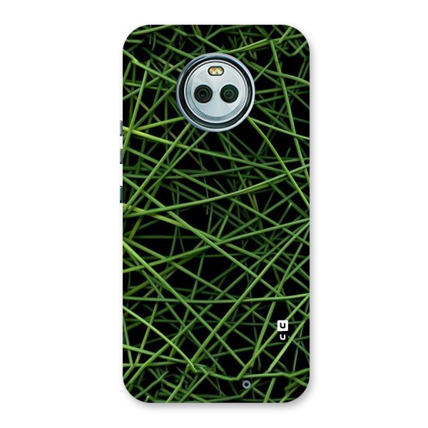 Green Lines Back Case for Moto X4