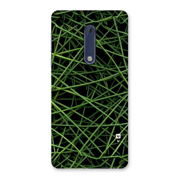 Green Lines Back Case for Nokia 5