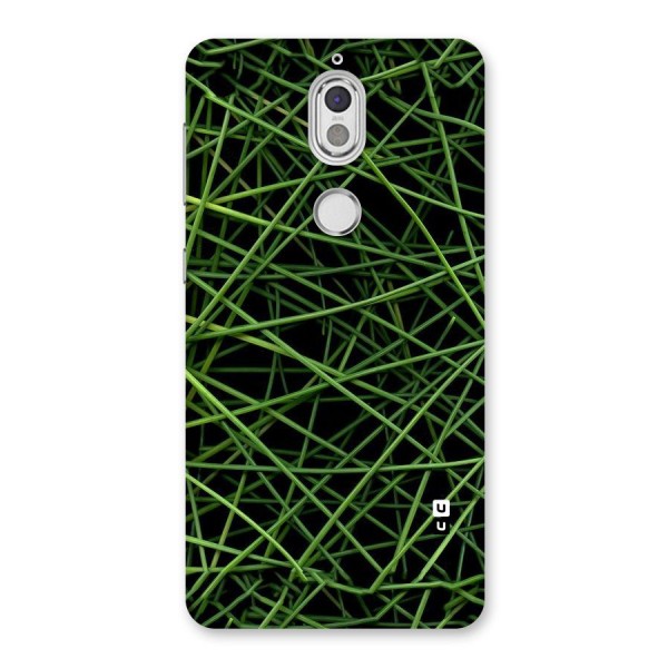 Green Lines Back Case for Nokia 7