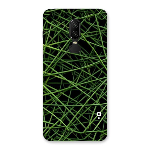 Green Lines Back Case for OnePlus 6