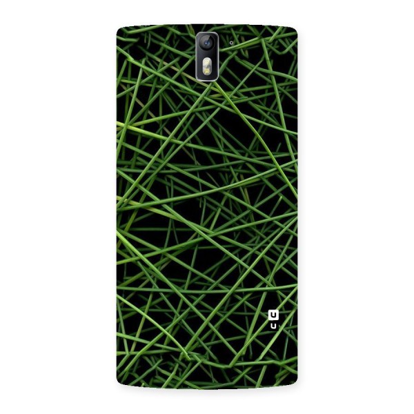 Green Lines Back Case for One Plus One
