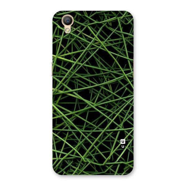Green Lines Back Case for Oppo A37