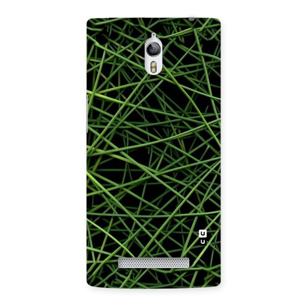 Green Lines Back Case for Oppo Find 7