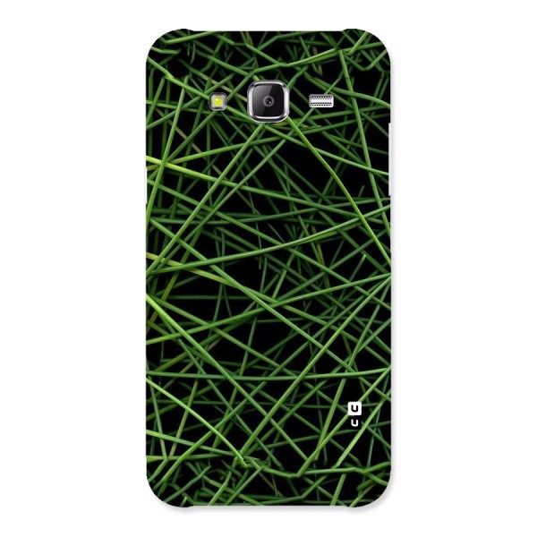 Green Lines Back Case for Samsung Galaxy J2 Prime