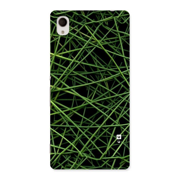 Green Lines Back Case for Sony Xperia M4