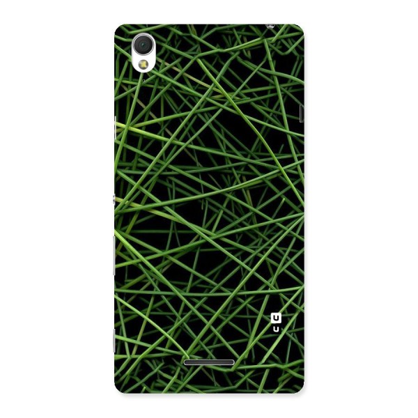 Green Lines Back Case for Sony Xperia T3
