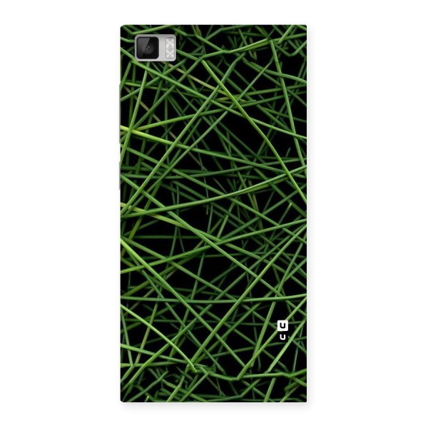 Green Lines Back Case for Xiaomi Mi3