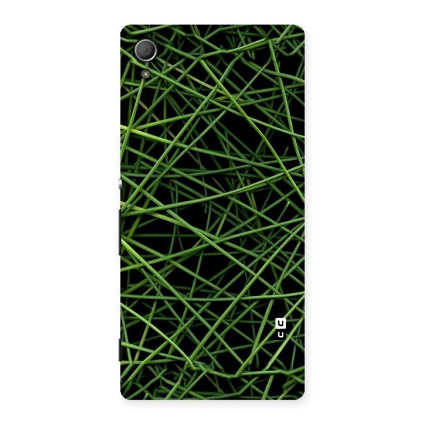 Green Lines Back Case for Xperia Z3 Plus
