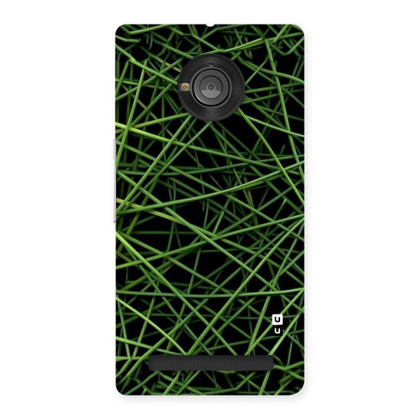 Green Lines Back Case for Yu Yunique