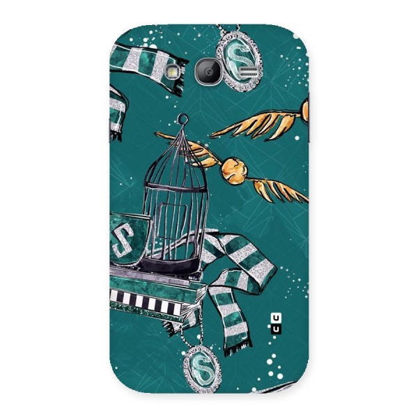 Green Scarf Back Case for Galaxy Grand Neo Plus